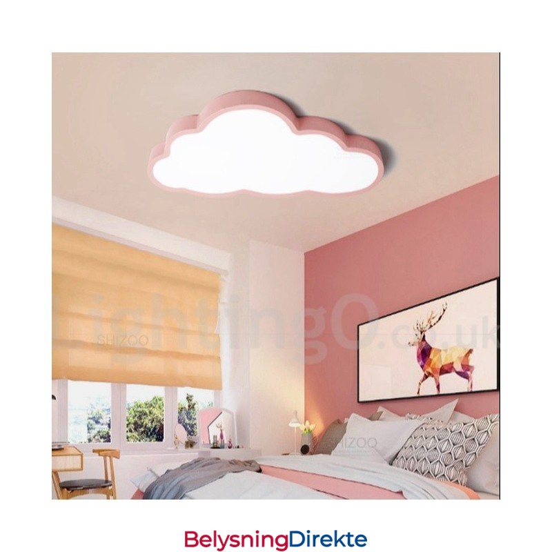 Ultratynne Skyer, Dimbare, Moderne, Samtidskunstneriske, Nordiske Stiler, Innfelt Taklampe Med Akrylskjerm Og Fjernkontroll, Kan Også Brukes Som Vegglampe