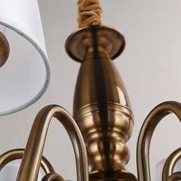 Lysekrone Moderne Samtids Metall