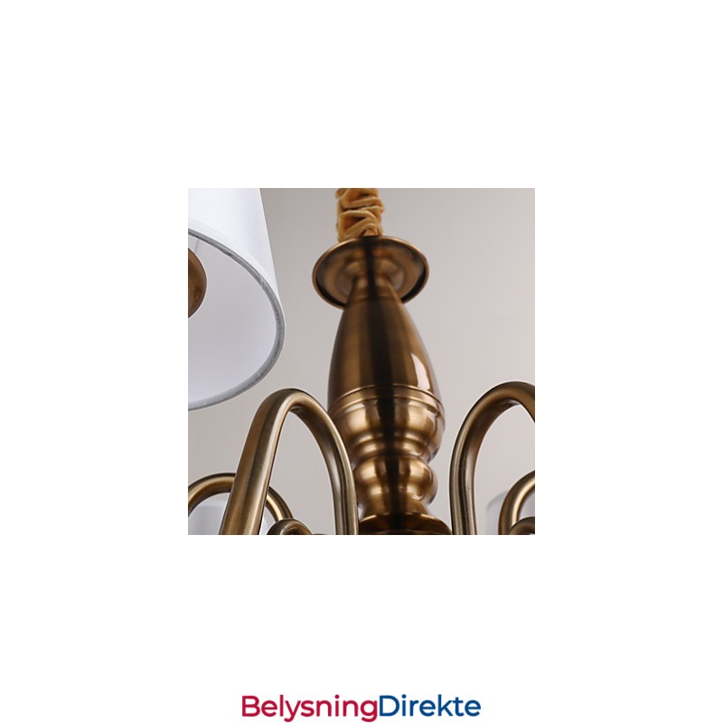 Lysekrone Moderne Samtids Metall