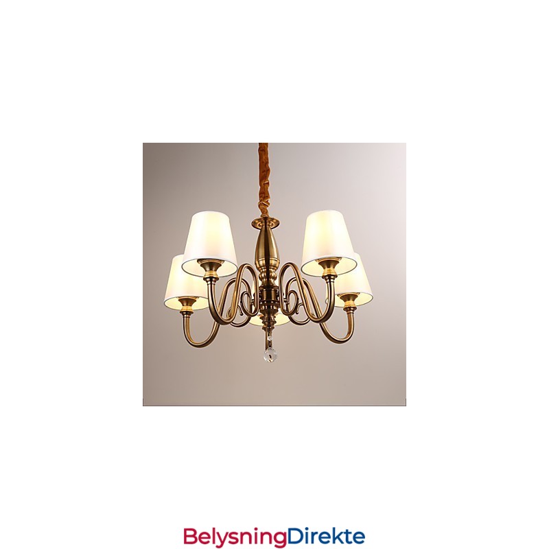 Lysekrone Moderne Samtids Metall