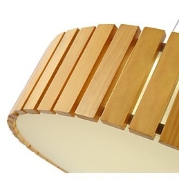 Lysekrone I Ministil, Lykt I Tre, Bambus