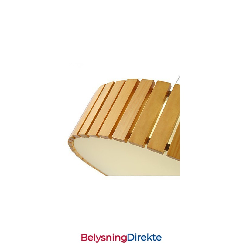 Lysekrone I Ministil, Lykt I Tre, Bambus