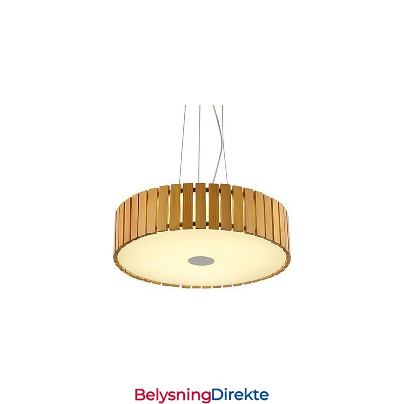 Lysekrone I Ministil, Lykt I Tre, Bambus