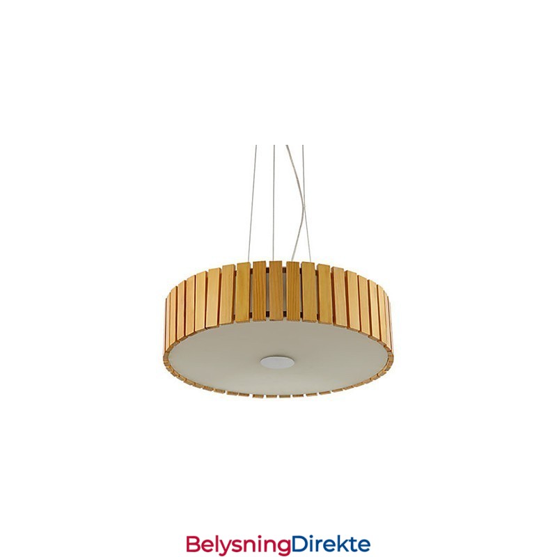 Lysekrone I Ministil, Lykt I Tre, Bambus