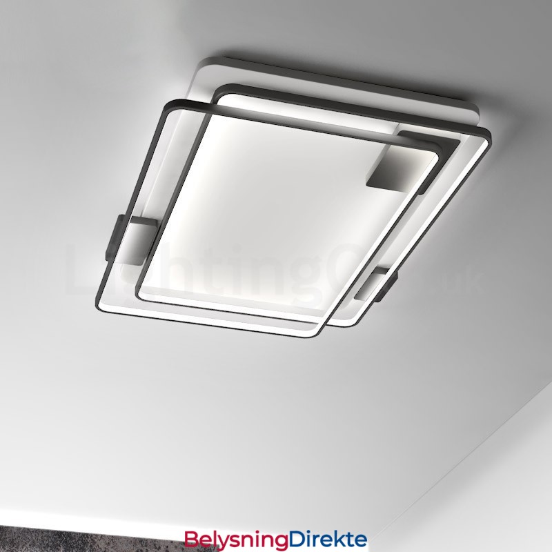 Moderne, Utsøkte Innfelte Taklamper Med Akrylskjerm