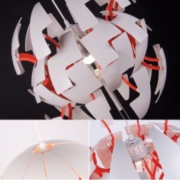 Nordisk Moderne Lysekronekule Anhengslampe