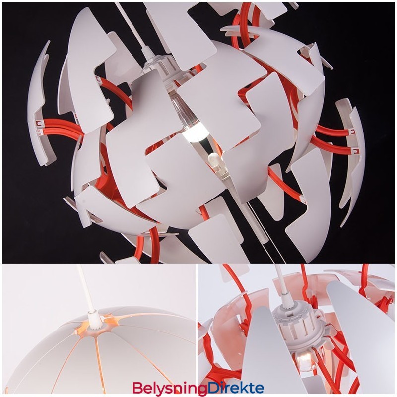 Nordisk Moderne Lysekronekule Anhengslampe