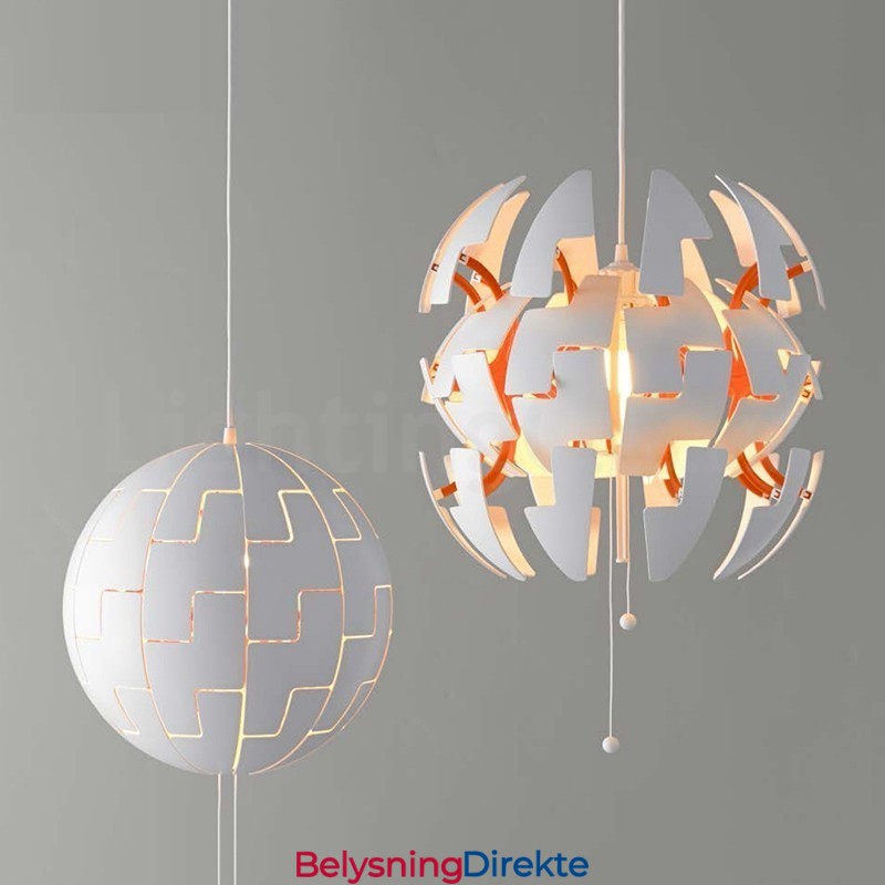 Nordisk Moderne Lysekronekule Anhengslampe