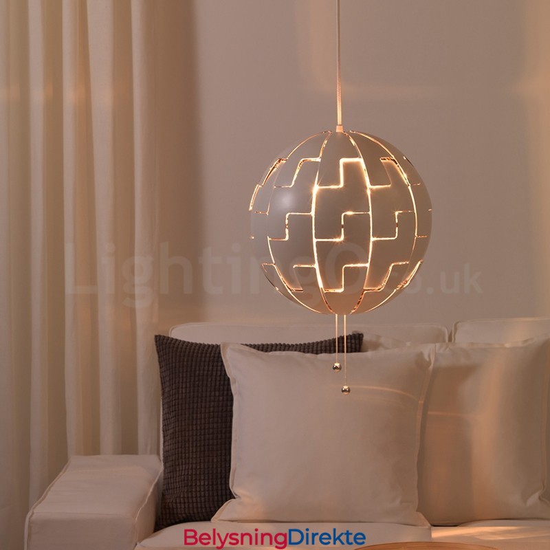 Nordisk Moderne Lysekronekule Anhengslampe