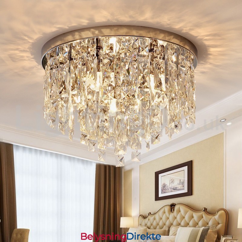 Moderne Innfelte Taklamper Krystalllamper