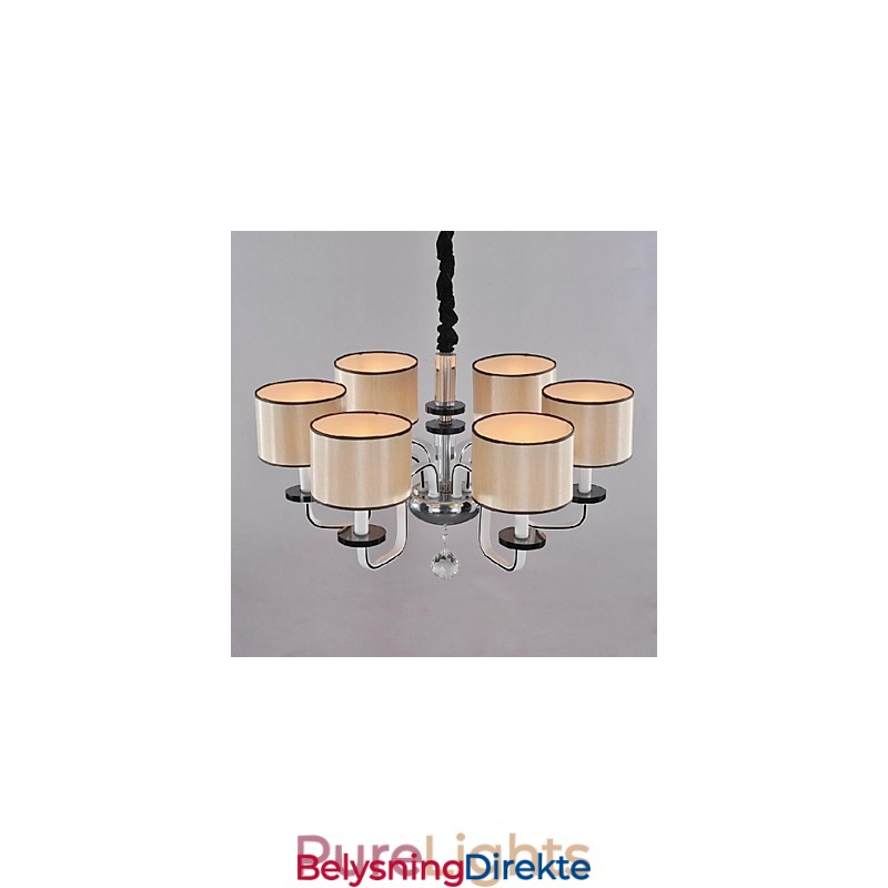 Moderne Samtidskrone I Krystall I Krom I Metall