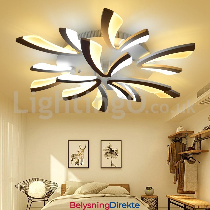 Nyeste 9-Lys Rimelige Moderne Innfelte Taklamper