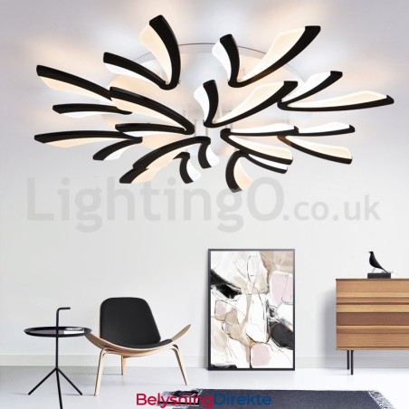 Nyeste 12-Lys Elegante Moderne Innfelte Taklamper