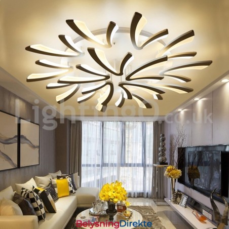 Personlighet 15 Lys Elegante Moderne Innfelte Taklamper