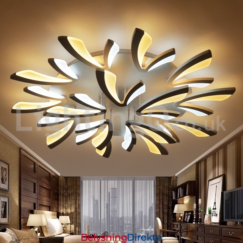 Personlighet 15 Lys Elegante Moderne Innfelte Taklamper