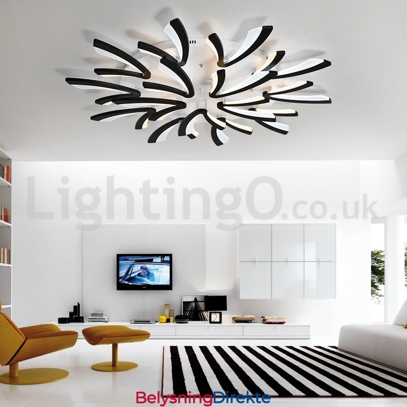 Personlighet 15 Lys Elegante Moderne Innfelte Taklamper