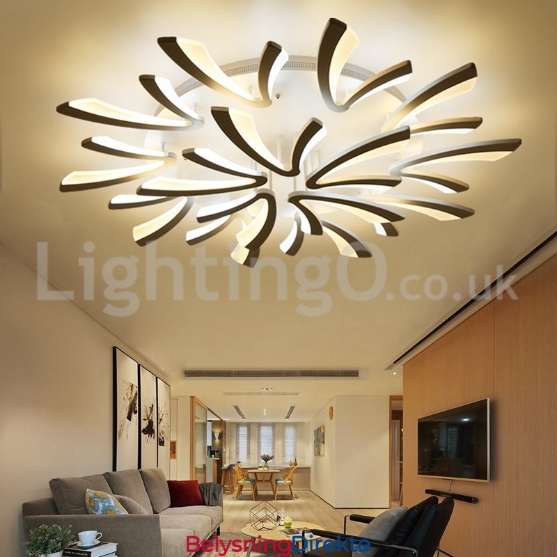 Personlighet 15 Lys Elegante Moderne Innfelte Taklamper