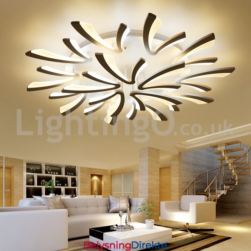 Personlighet 15 Lys Elegante Moderne Innfelte Taklamper