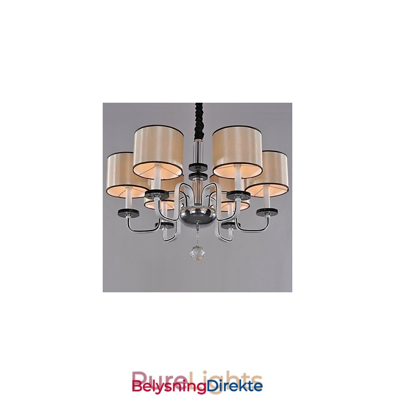 Moderne Samtidskrone I Krystall I Krom I Metall