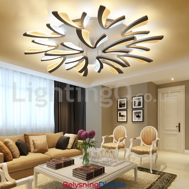 Personlighet 15 Lys Elegante Moderne Innfelte Taklamper