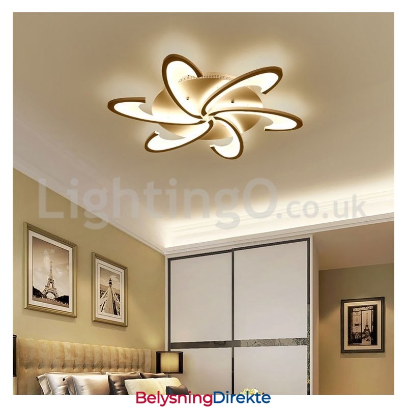 Billige Moderne Taklamper Med 6 Lyspærer