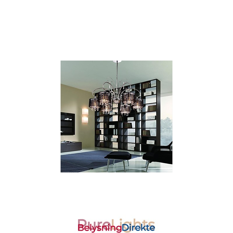 Moderne Samtidskrone I Krystall I Krom I Metall