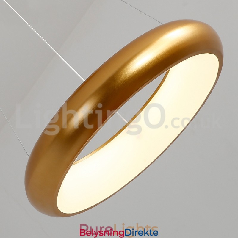 Moderne Rund Pendellampe