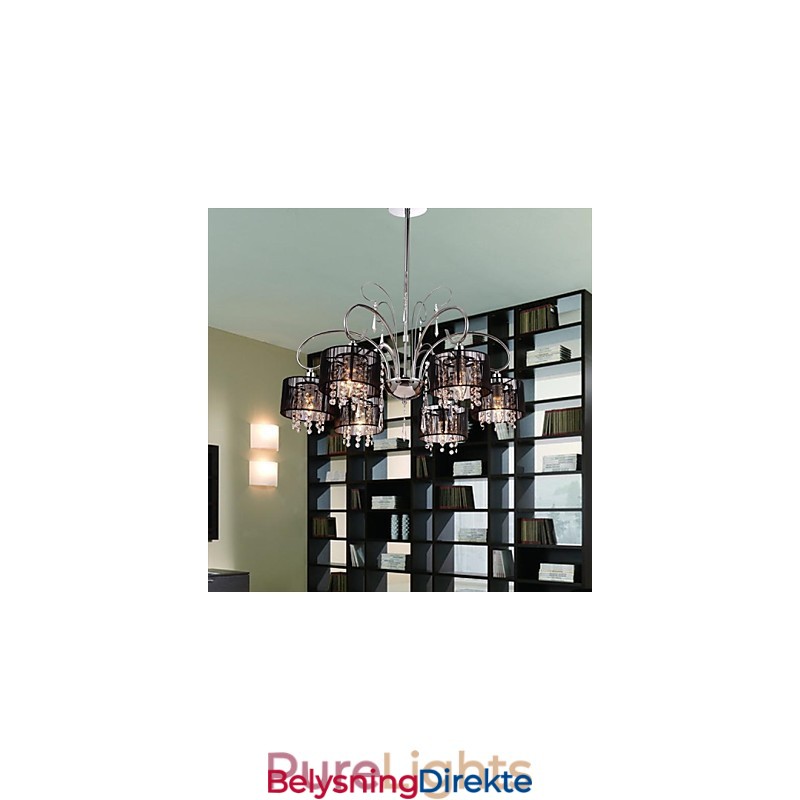 Moderne Samtidskrone I Krystall I Krom I Metall