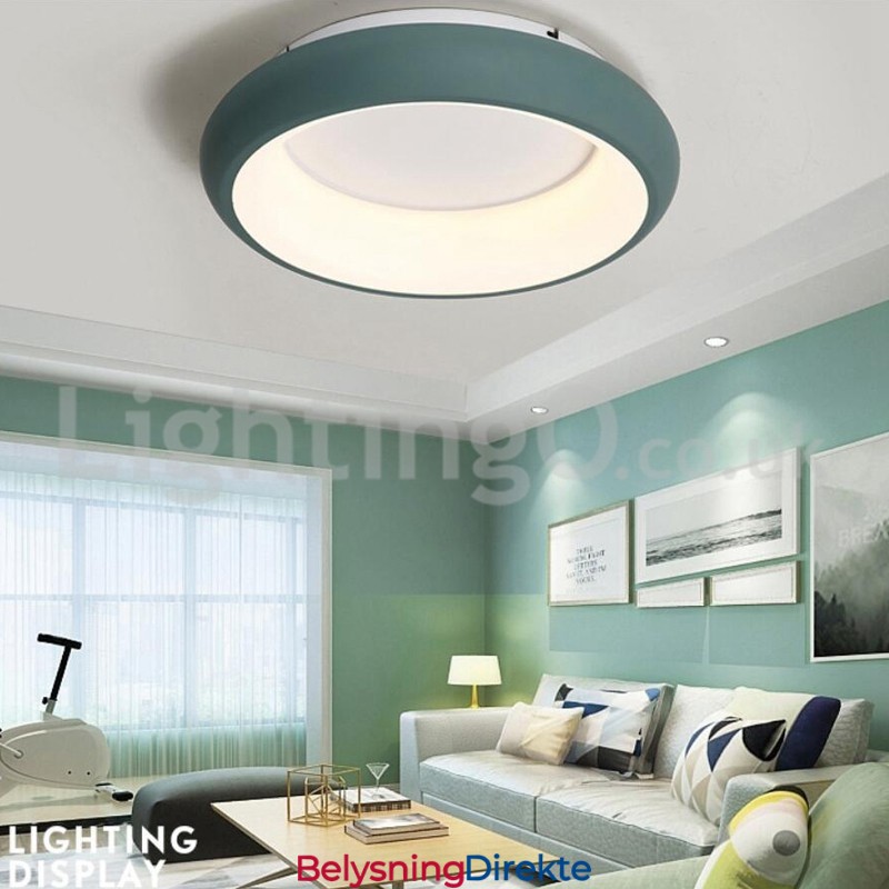 Moderne Runde, Innfelte Taklamper