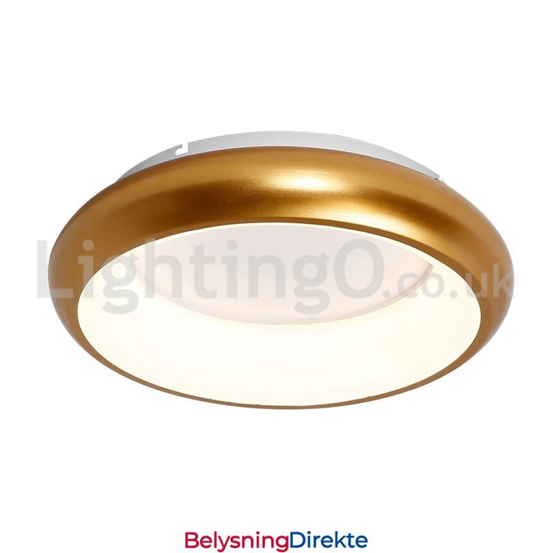 Moderne Runde, Innfelte Taklamper