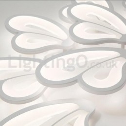 Moderne, Moteriktige, Innfelte Taklamper