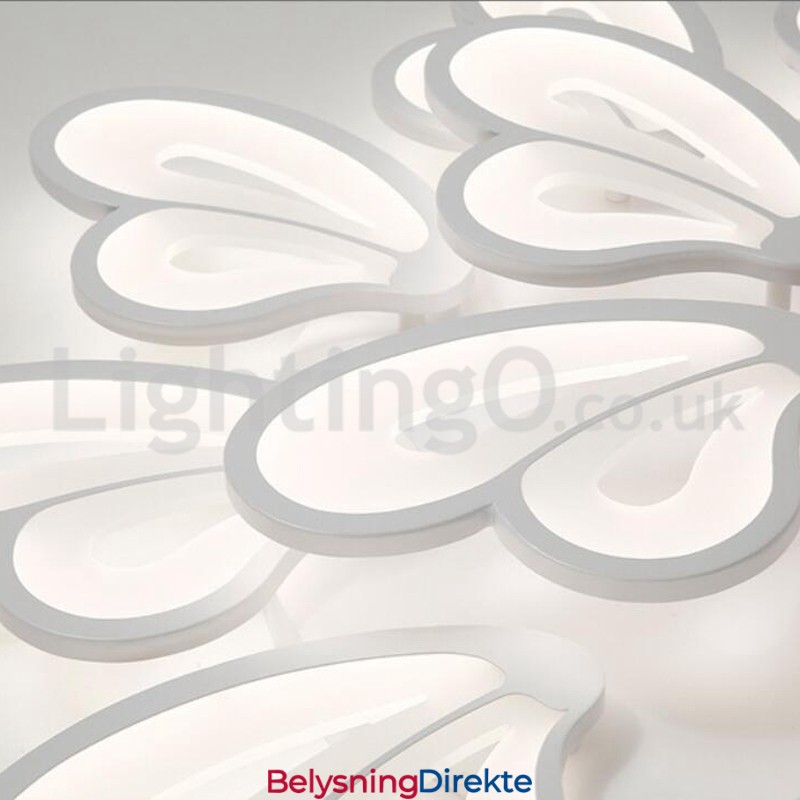 Moderne, Moteriktige, Innfelte Taklamper