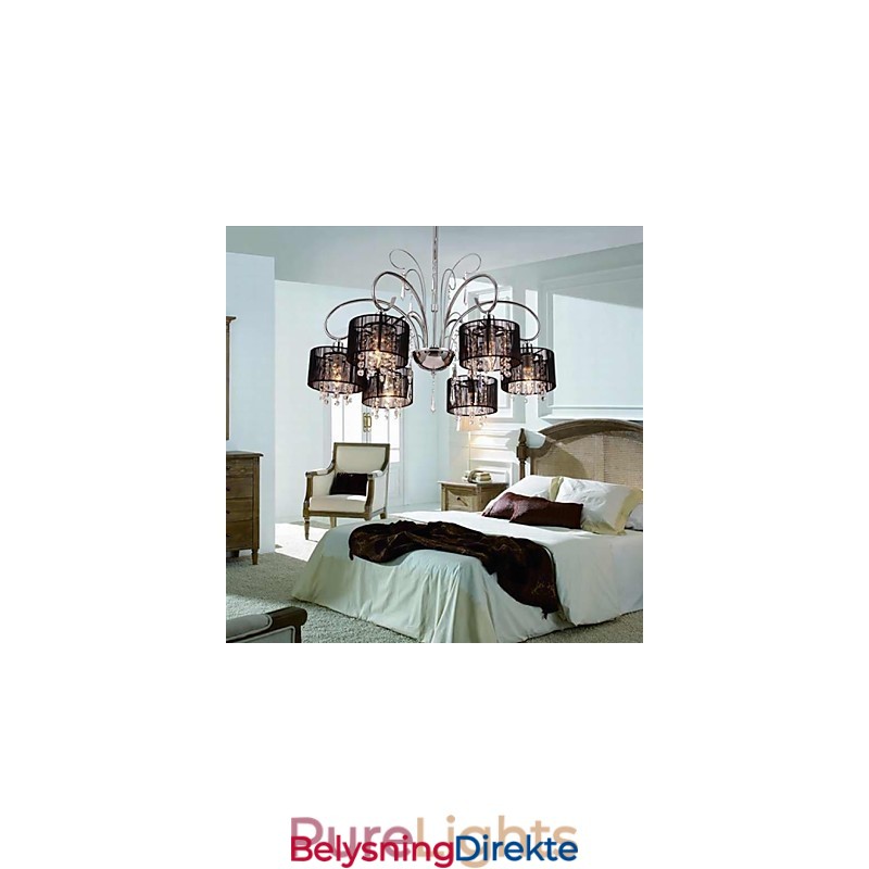 Moderne Samtidskrone I Krystall I Krom I Metall