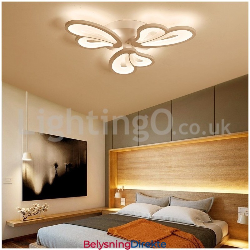 Moderne, Moteriktige, Innfelte Taklamper