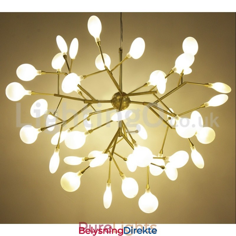 Postmoderne Fireflies-Lysekrone