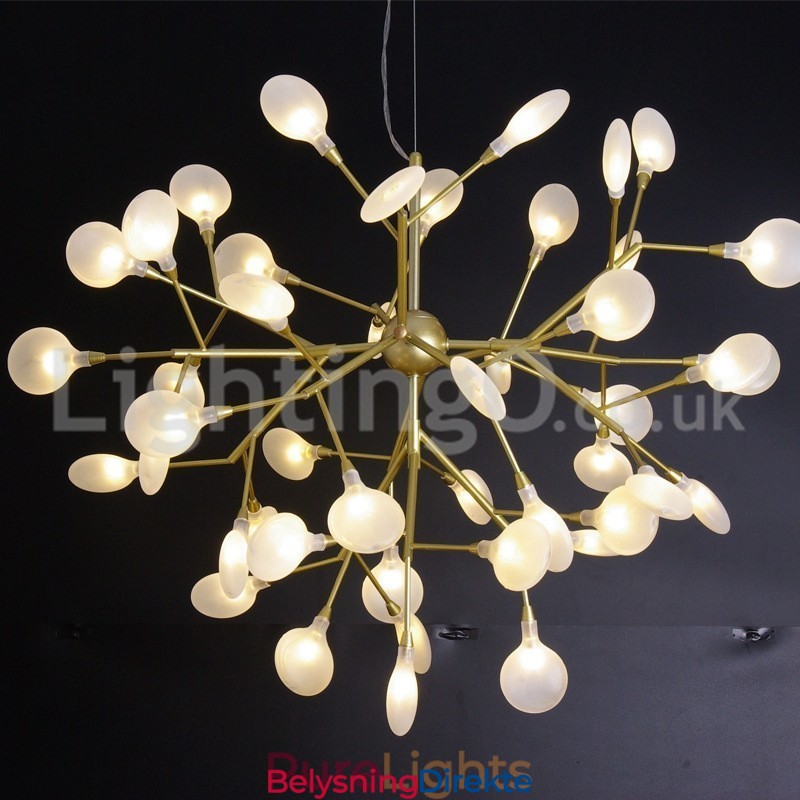 Postmoderne Fireflies-Lysekrone