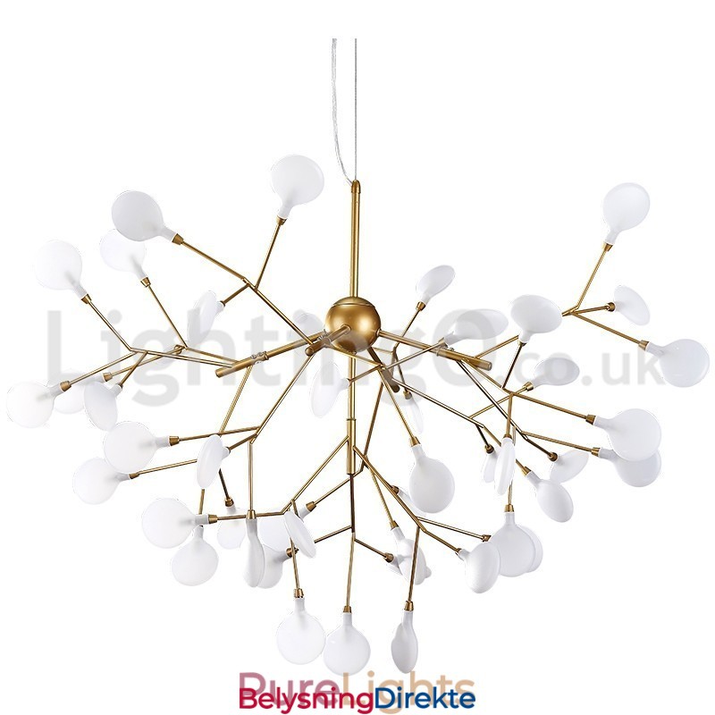 Postmoderne Fireflies-Lysekrone