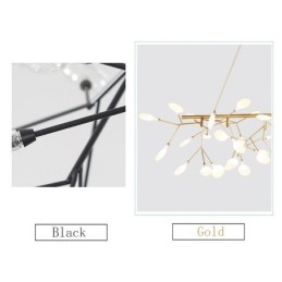 Postmoderne Fireflies-Lysekrone