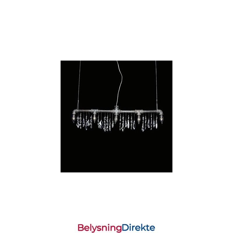 Kreativ Lysekrone I Nordamerikansk Stil Med 5 Lys I Rørdesign