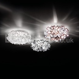 Moderne Lyskilde Med Tre Farger Og Innfelt Taklamper