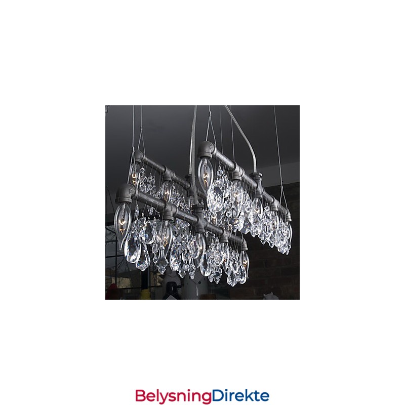 Kreativ Lysekrone I Nordamerikansk Stil Med 5 Lys I Rørdesign