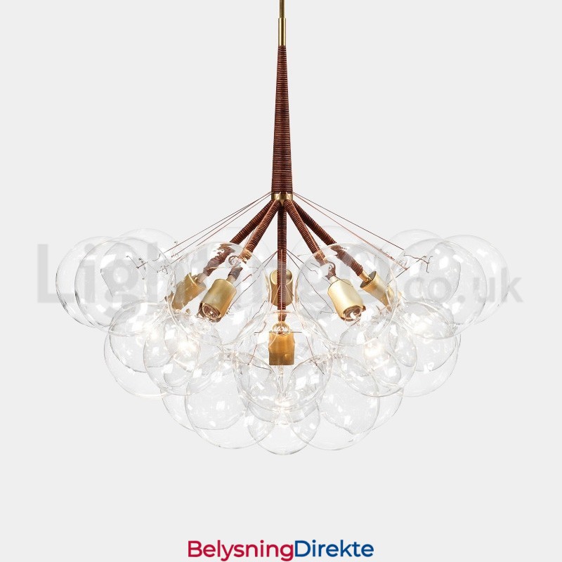 Moderne Boblekule-Anhengslampe