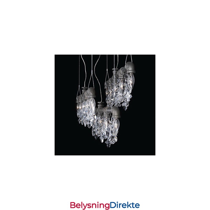 Kreativ Lysekrone I Nordamerikansk Stil Med 5 Lys I Rørdesign