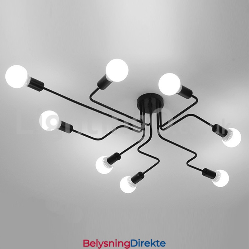 Landlige Innfelte Taklamper