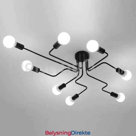 Landlige Innfelte Taklamper