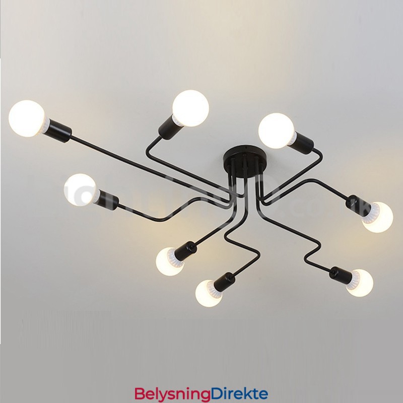 Landlige Innfelte Taklamper