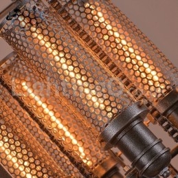 Retro Jerngir Pendellampe Kafé