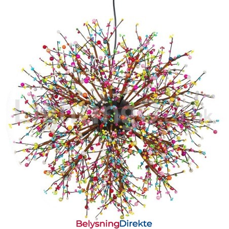 Nordisk Løvetannlysekrone I Farget Lysekrone