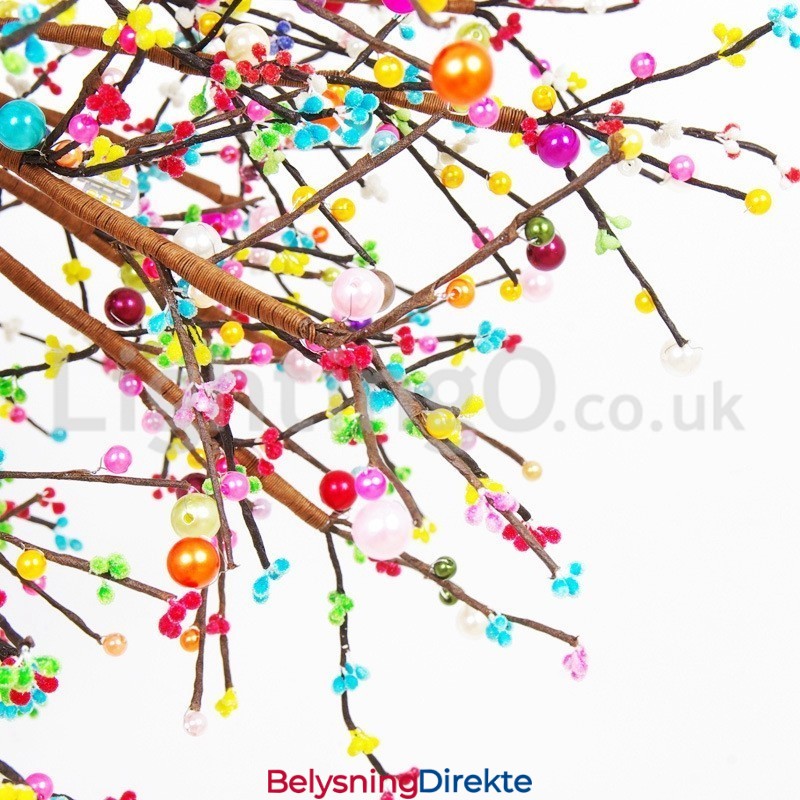 Nordisk Løvetannlysekrone I Farget Lysekrone