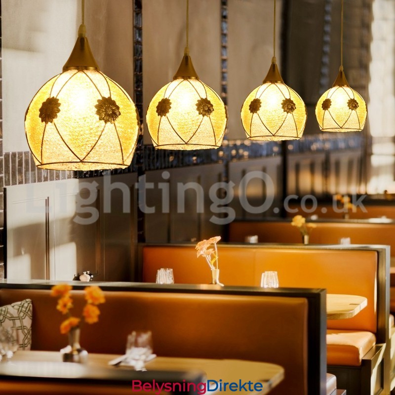 Billig Moderne Pendellampe Med 1 Lys Og 3 Lys